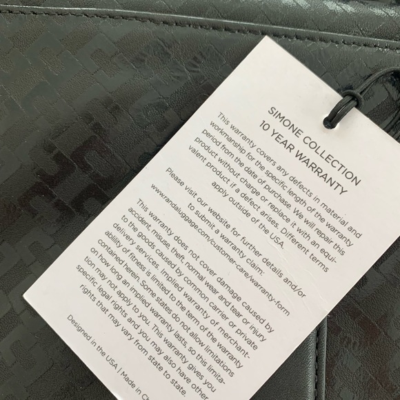 DVF Authentic Black/gold Weekender Simone Collection bag EXCLUDES SHOULDER STRAP - Picture 16 of 16